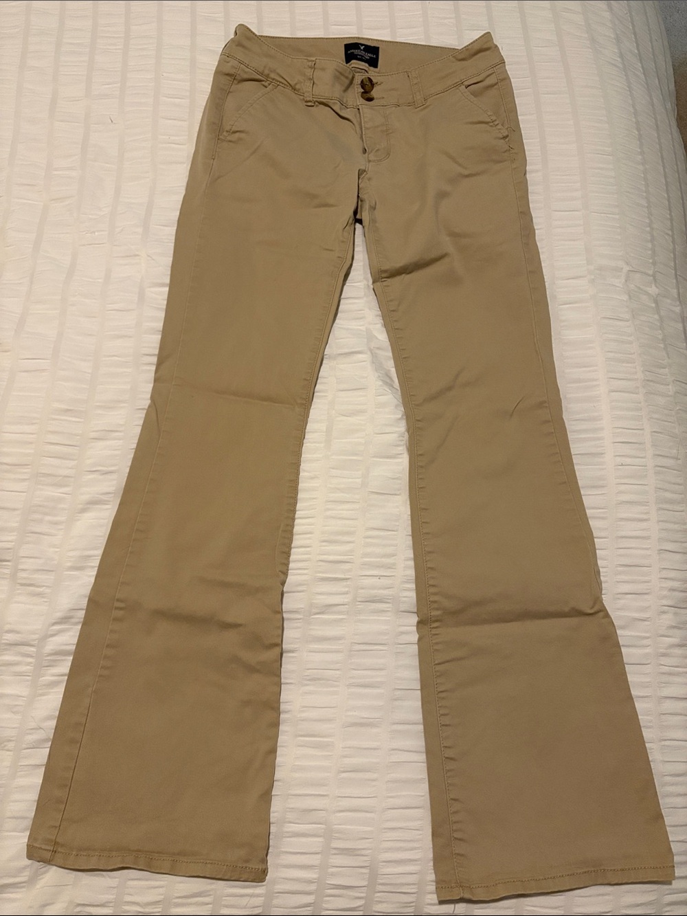 American Eagle Outfitters Khaki Womens Pants